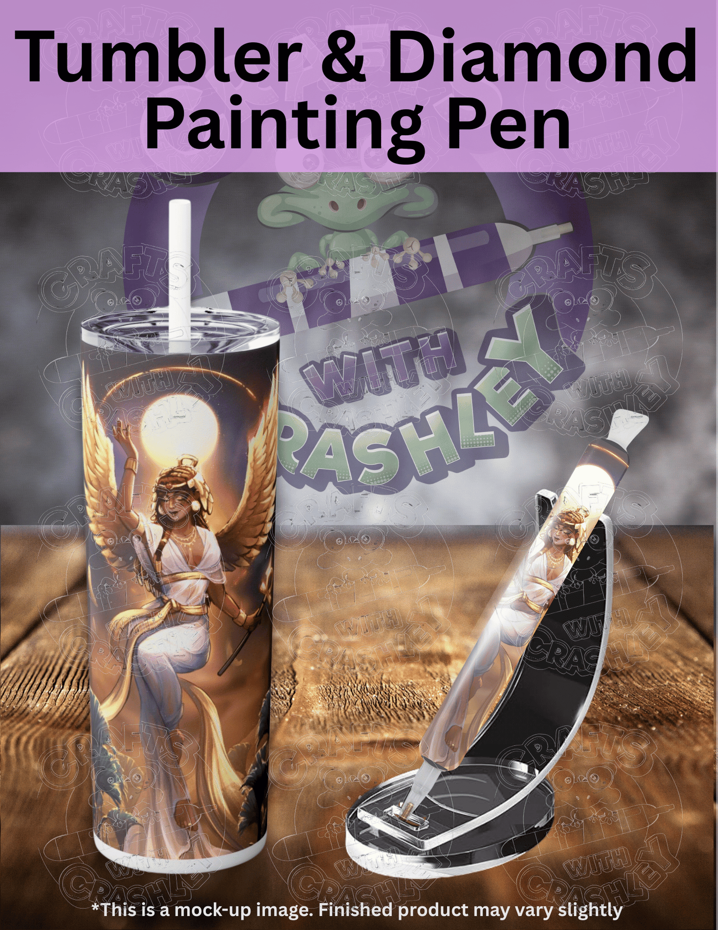 "Aset, Goddess of Magic and Healing" by ©ChrissaBug Premium Accessories for Diamond Painting