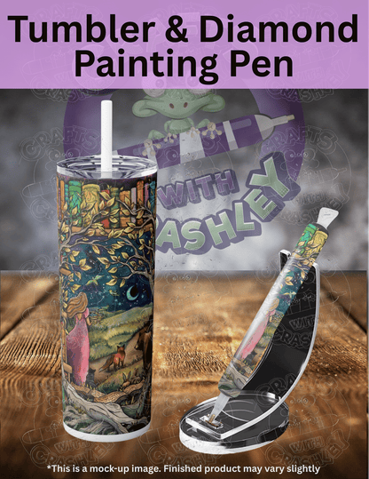 "Finding Dreamland" by ©Kat Fedora Premium Accessories for Diamond Painting