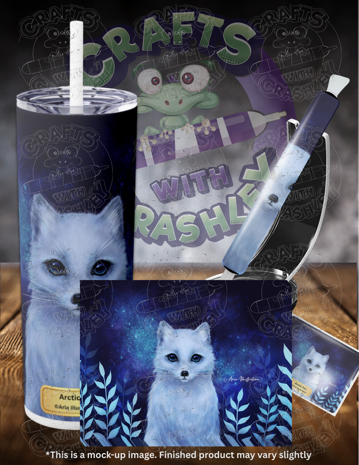 Product Bundle "Arctic Fox" by ©Aria Illustration