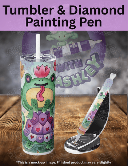 "Frog and Turtle" by ©Jeremiah Ketner Premium Accessories for Diamond Painting