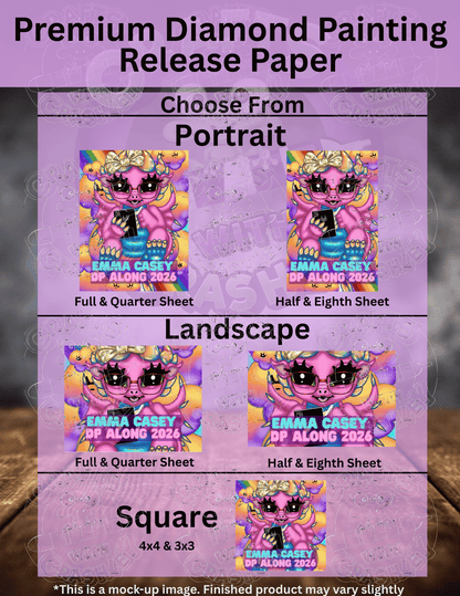 "Emma Casey DP Along 2026" by ©Emma Casey Premium Accessories for Diamond Painting