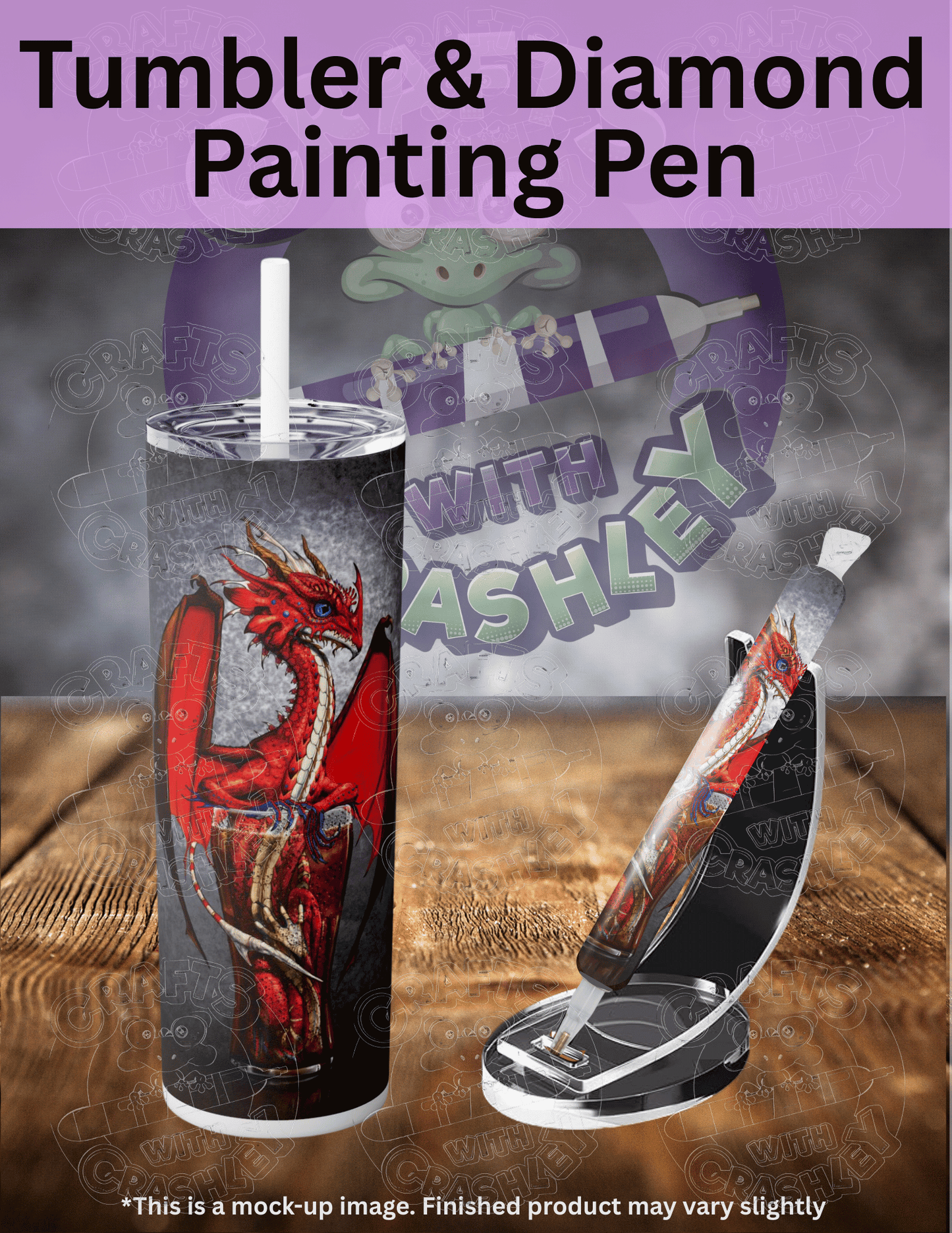 "Cola Dragon" by ©Stanley Morrison Premium Accessories for Diamond Painting