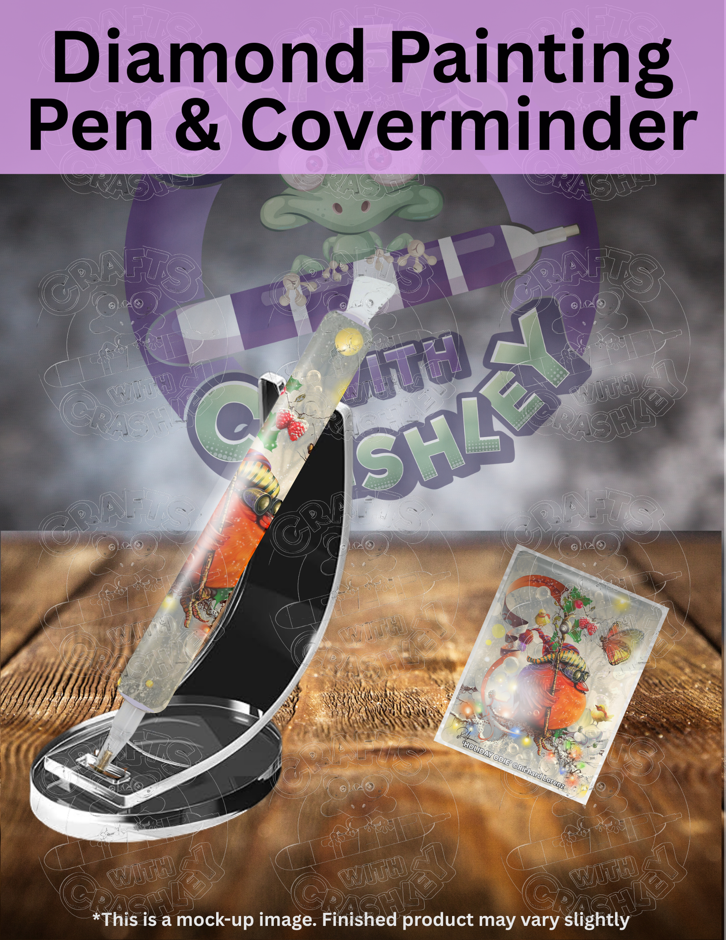 "Holiday Odie" by ©Richard Lorenz Premium Accessories for Diamond Painting