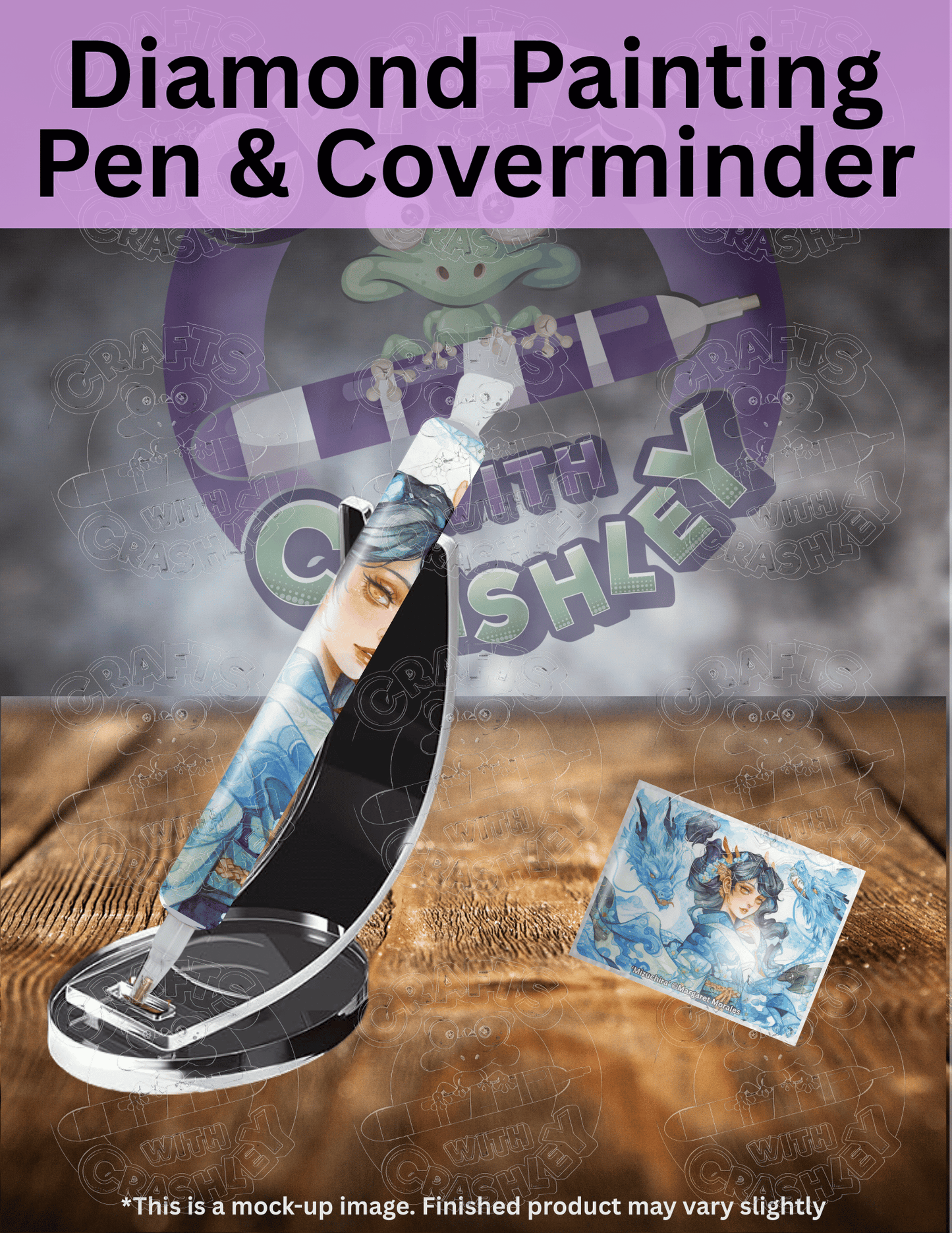 "Mizuchira" by ©Margaret Morales Premium Accessories for Diamond Painting