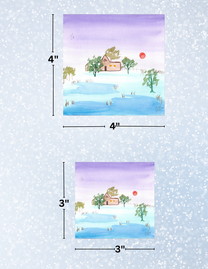 "Blood Moon" By Crafting and Crime Daily Decorative Diamond Painting Release Papers