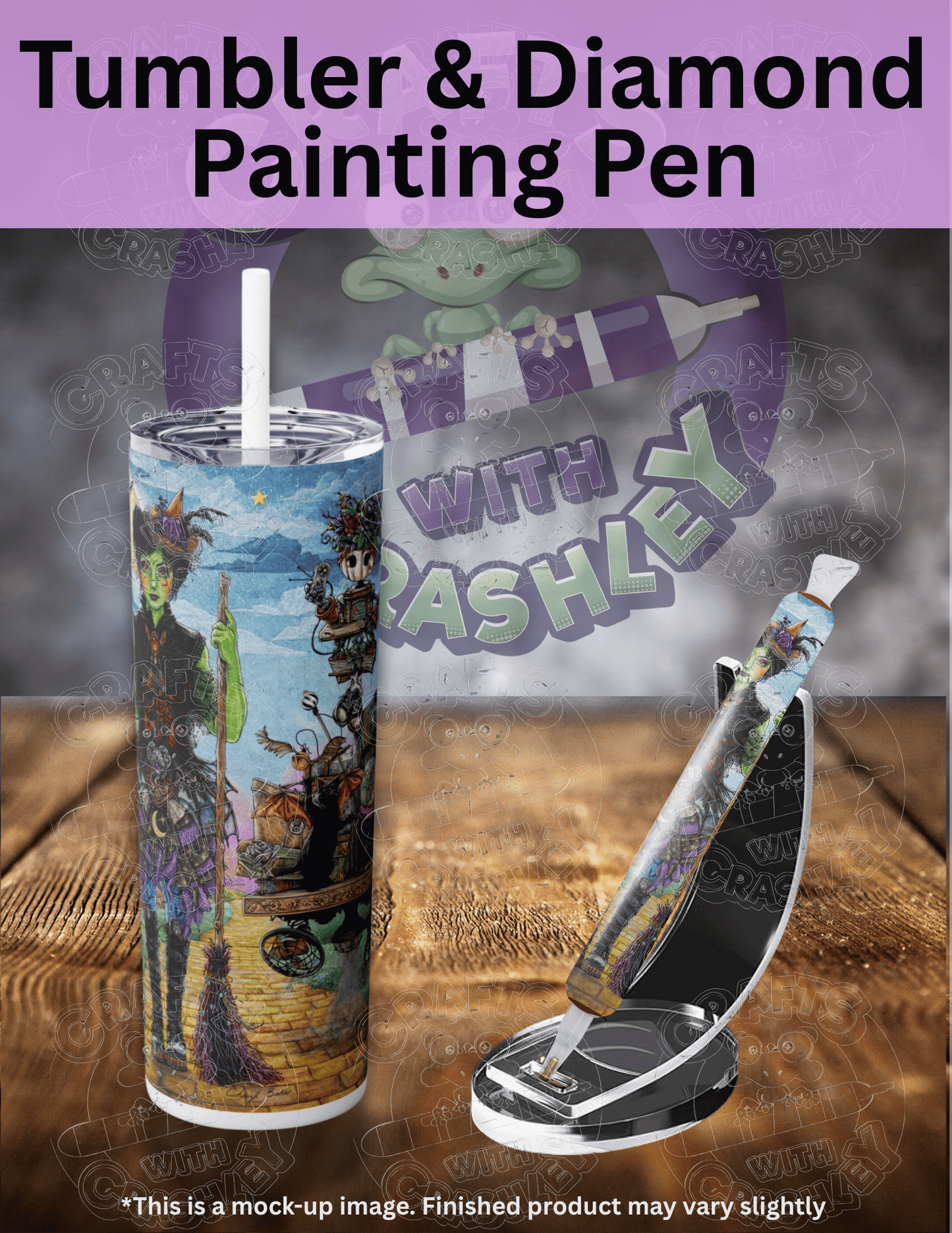 "The Wicked Witch of the West" by ©Cheryl Baker Premium Accessories for Diamond Painting