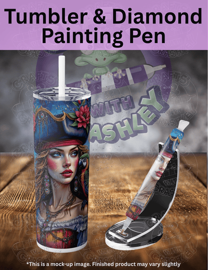 "Pirate Paradise Maiden" by ©Kelly Reins Premium Accessories for Diamond Painting