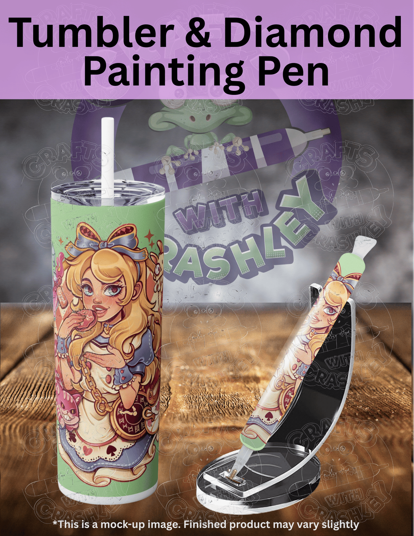 "Alice in Wonderland" by ©Mrs Butter D Premium Accessories for Diamond Painting