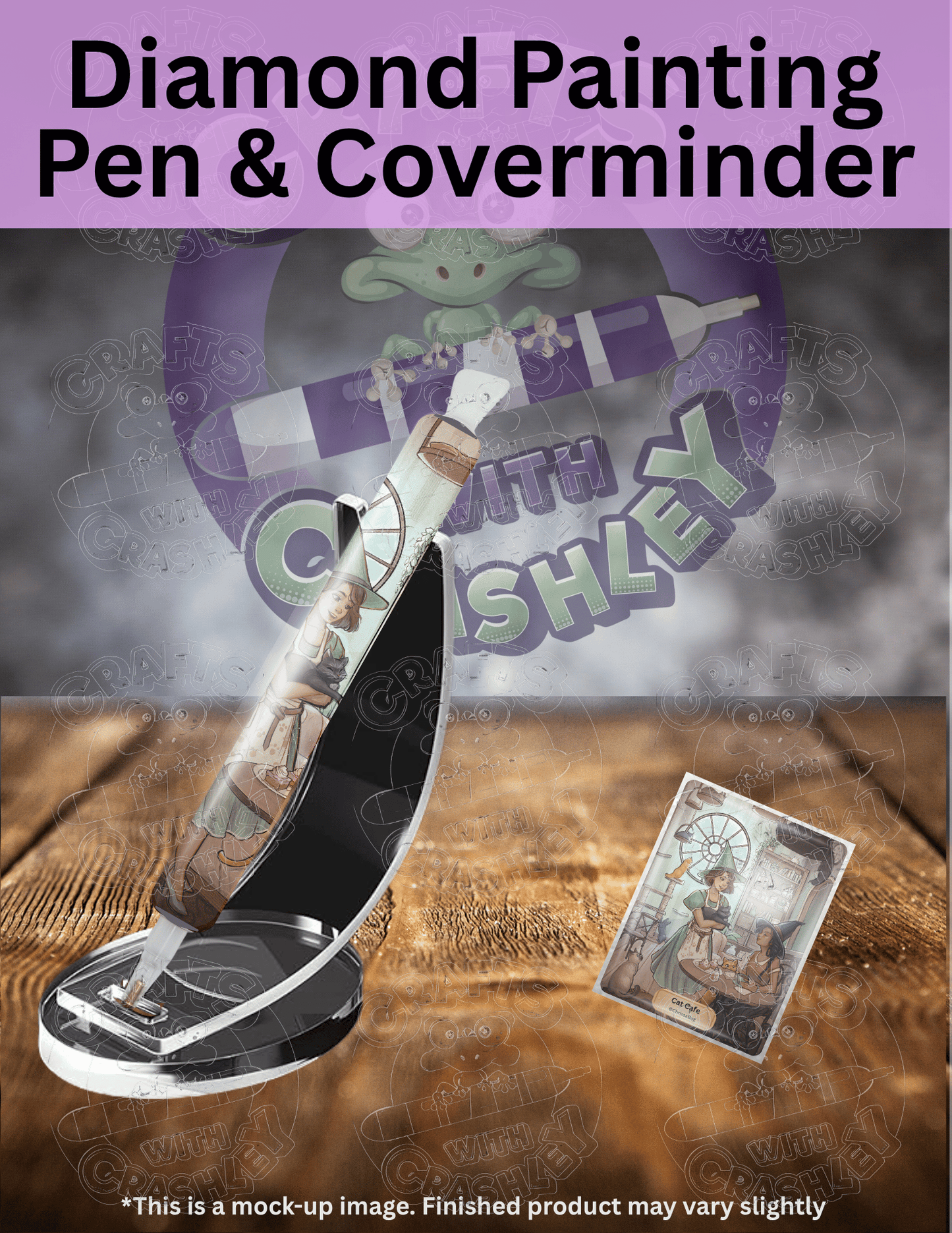 "Cat Cafe" by ©ChrissaBug Premium Accessories for Diamond Painting