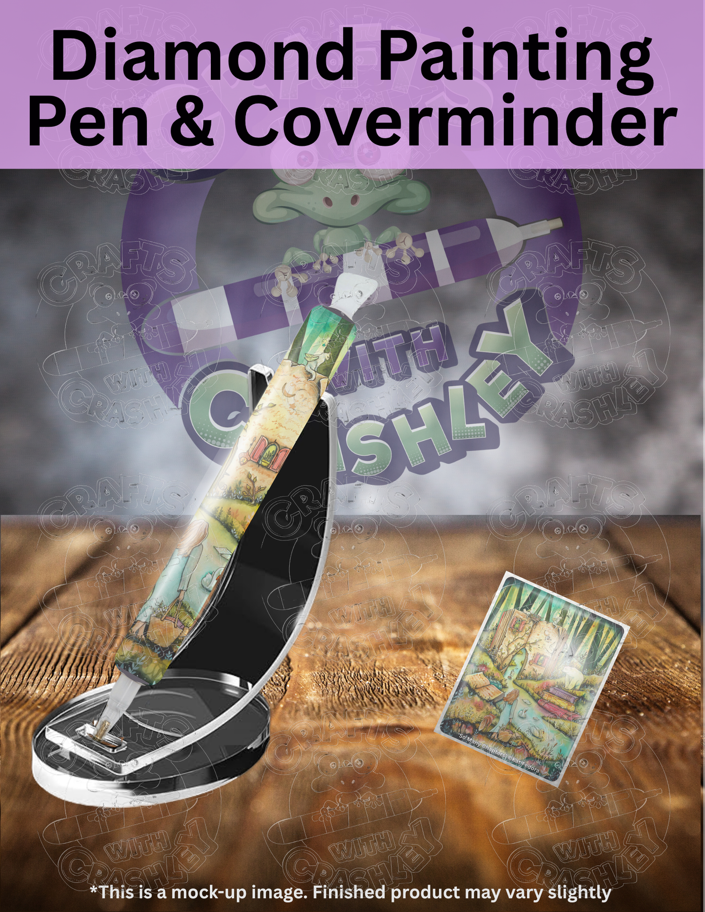 "So Many Chapters" by ©Kat Fedora Premium Accessories for Diamond Painting