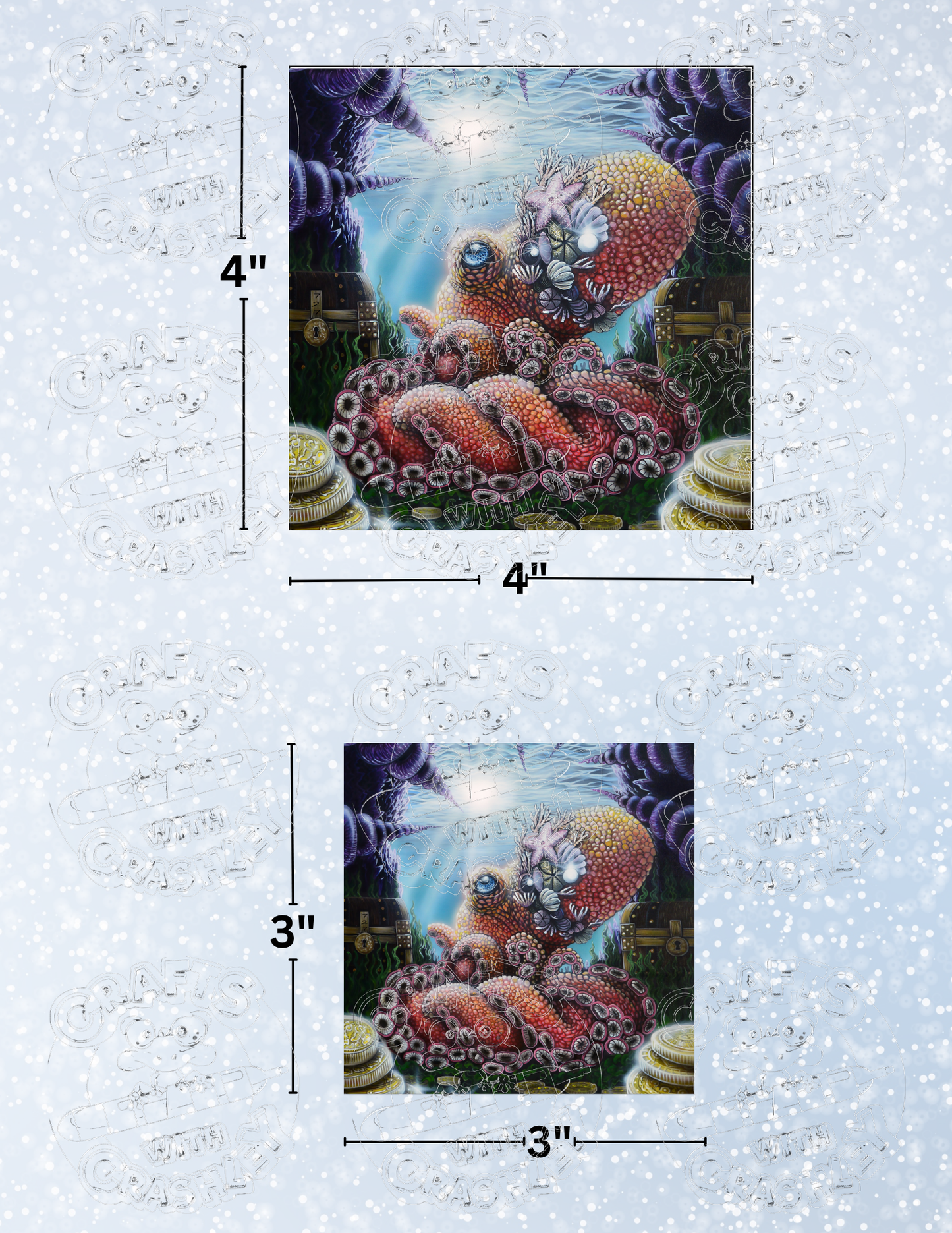 "Agora" by ©Dakota Daetwiler Premium Decorative Release Papers for Diamond Painting