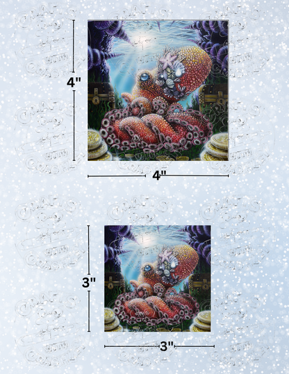 "Agora" by ©Dakota Daetwiler Premium Decorative Release Papers for Diamond Painting