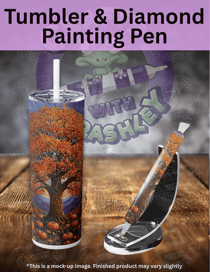 "Autumn's Majestic Mosaic" Premium Accessories for Diamond Painting