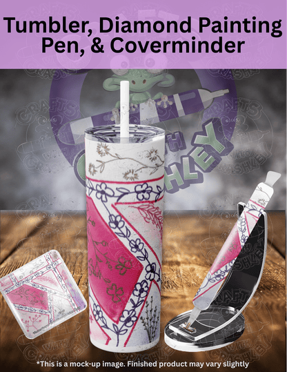 "Flower Power" by ©Crafting & Crime Daily Premium Accessories for Diamond Painting