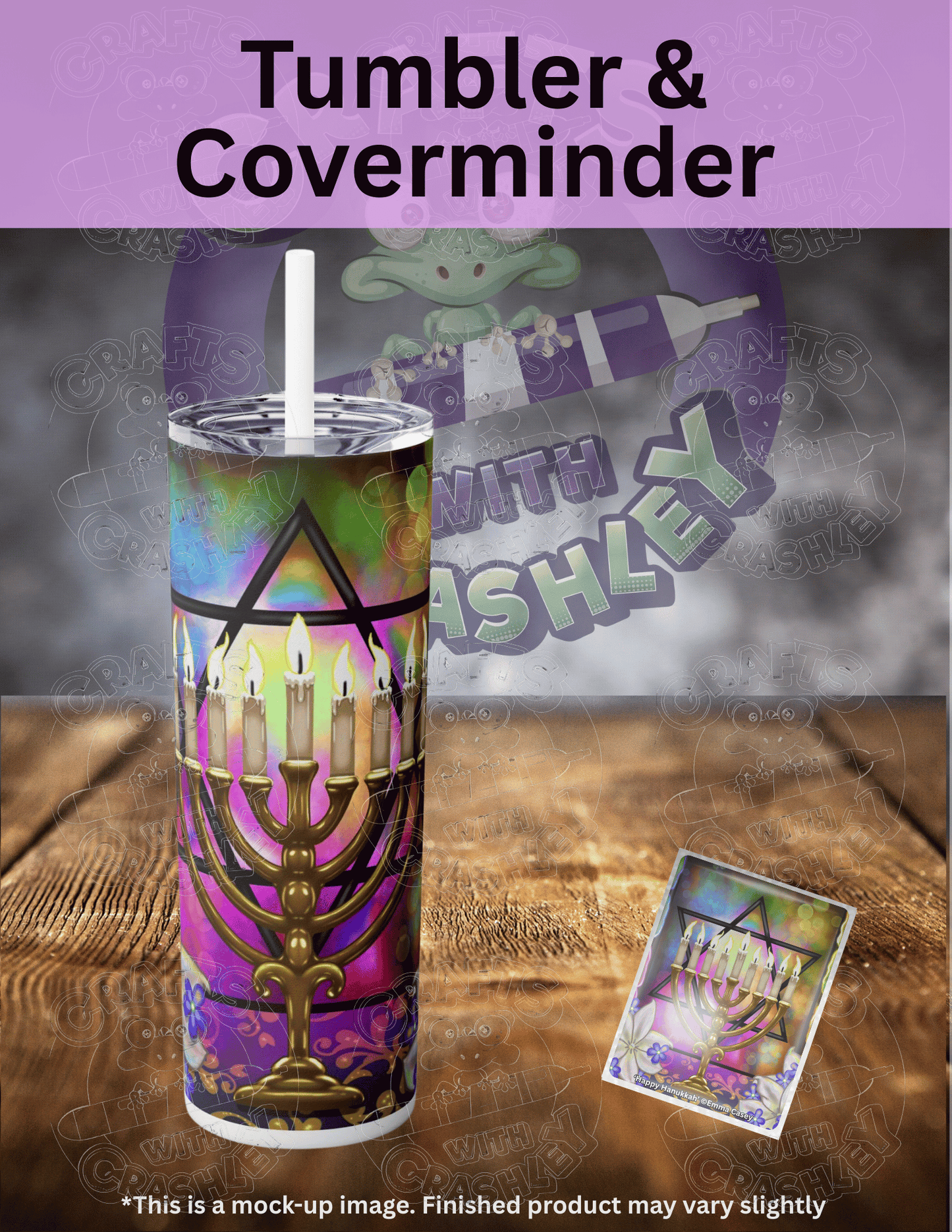 "Happy Hanukkah" by ©Emma Casey Premium Accessories for Diamond Painting