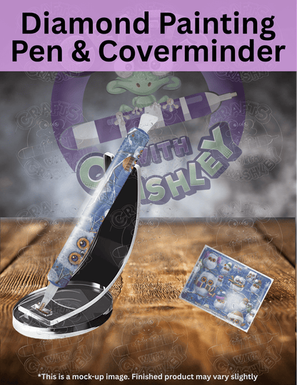 "Night Owls with Hats" by ©Janet Stever Premium Accessories for Diamond Painting