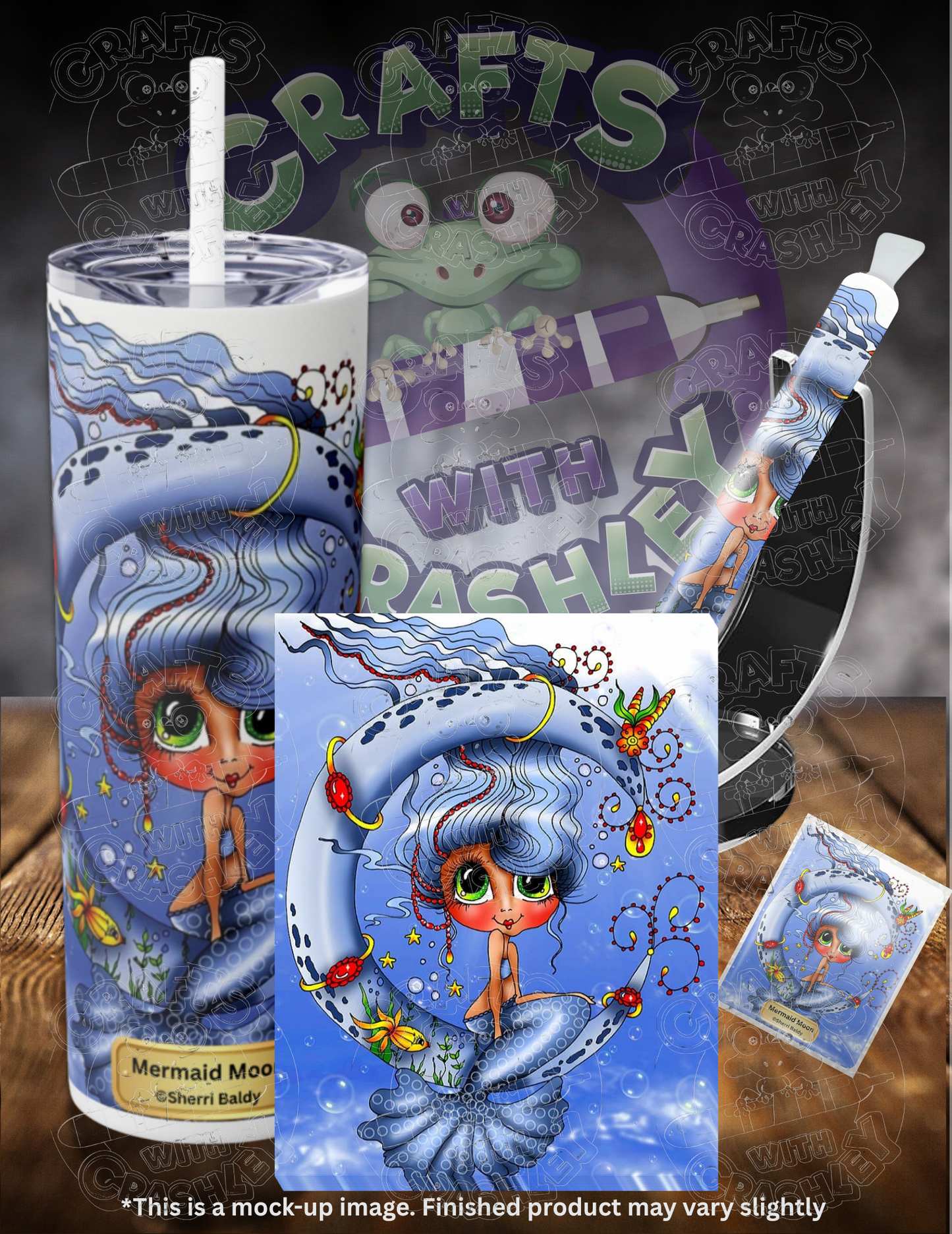 Product Bundle "Mermaid Moon" by ©Sherri Baldy