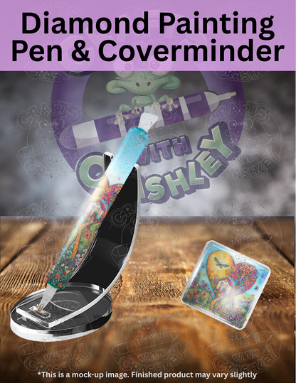 "Home Is Where the Heart Is" by ©Cocomarshmallow Premium Accessories for Diamond Painting