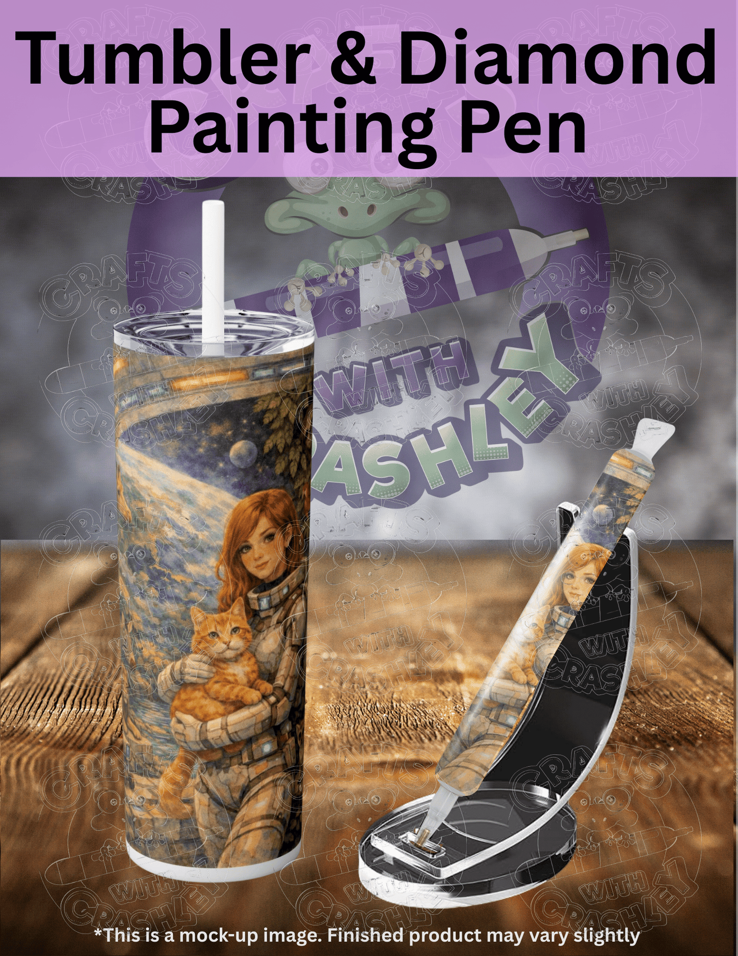 "Noah's Ark in Space" by ©RedNiN Gallery Premium Accessories for Diamond Painting