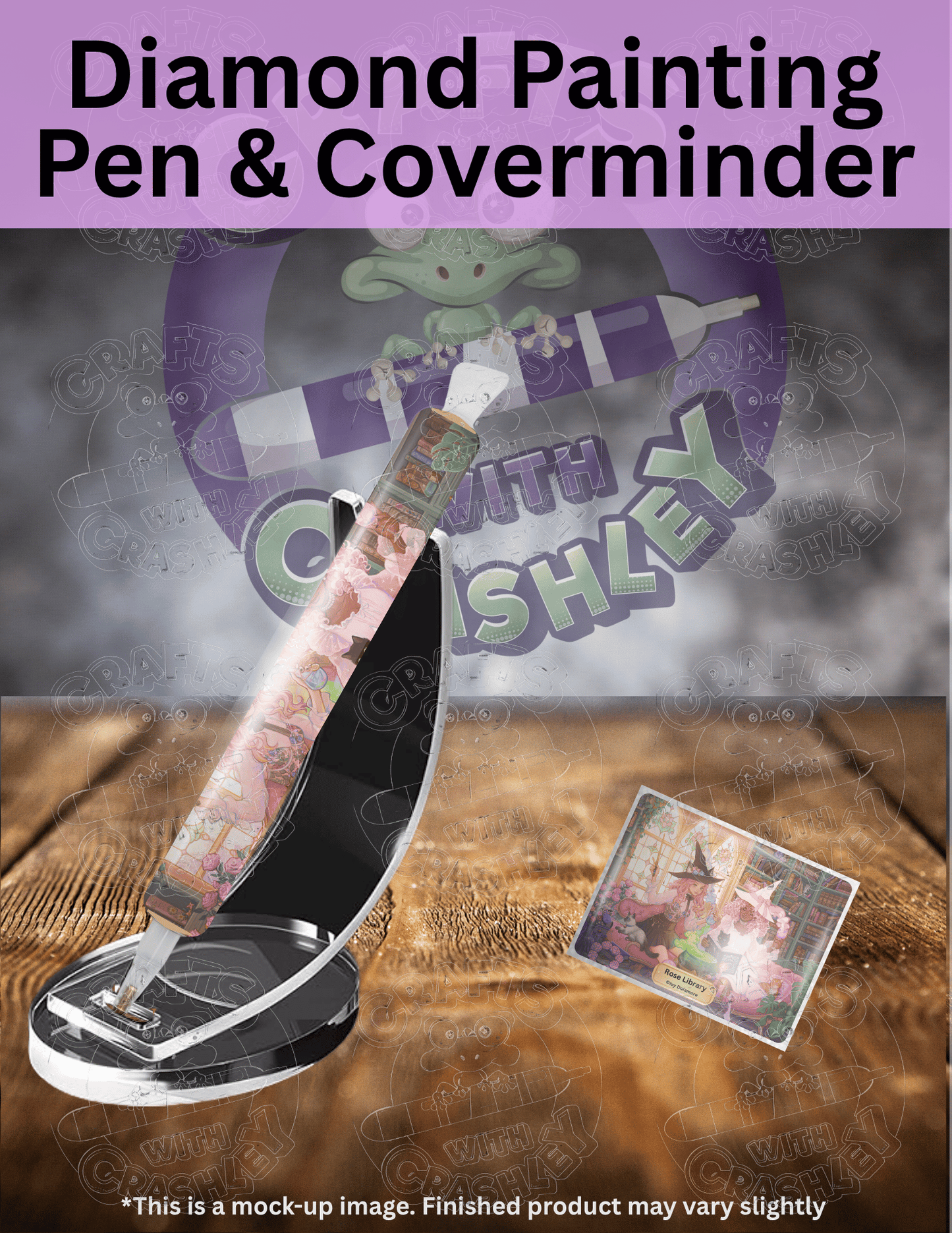 "Rose Library" by ©Ivy Dolamore Premium Accessories for Diamond Painting