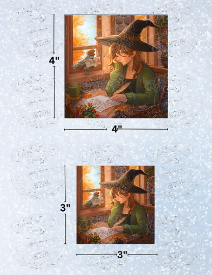 "Autumn Letter" by ©Ivy Dolamore Premium Decorative Release Papers for Diamond Painting