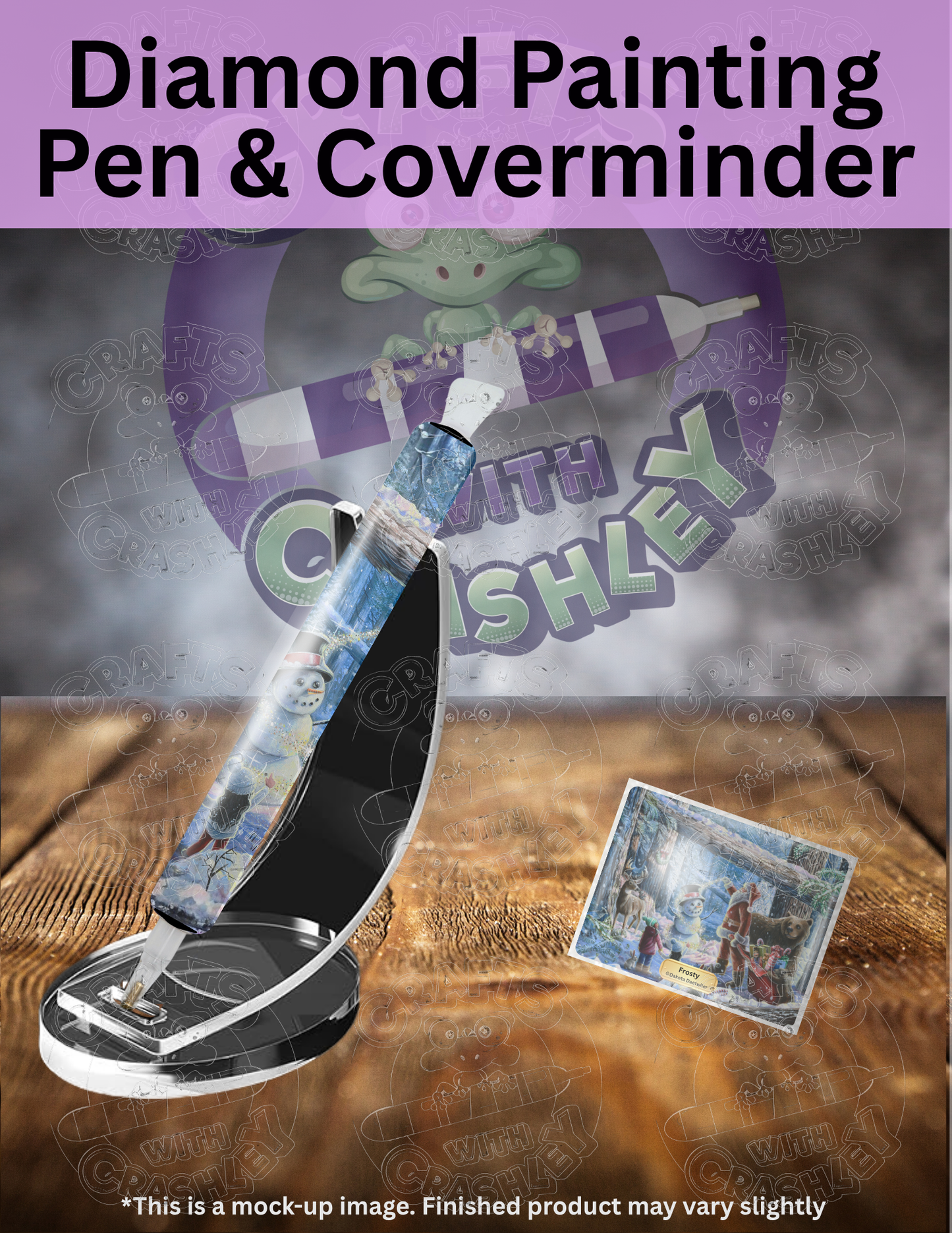 "Frosty" by ©Dakota Daetwiler Premium Accessories for Diamond Painting