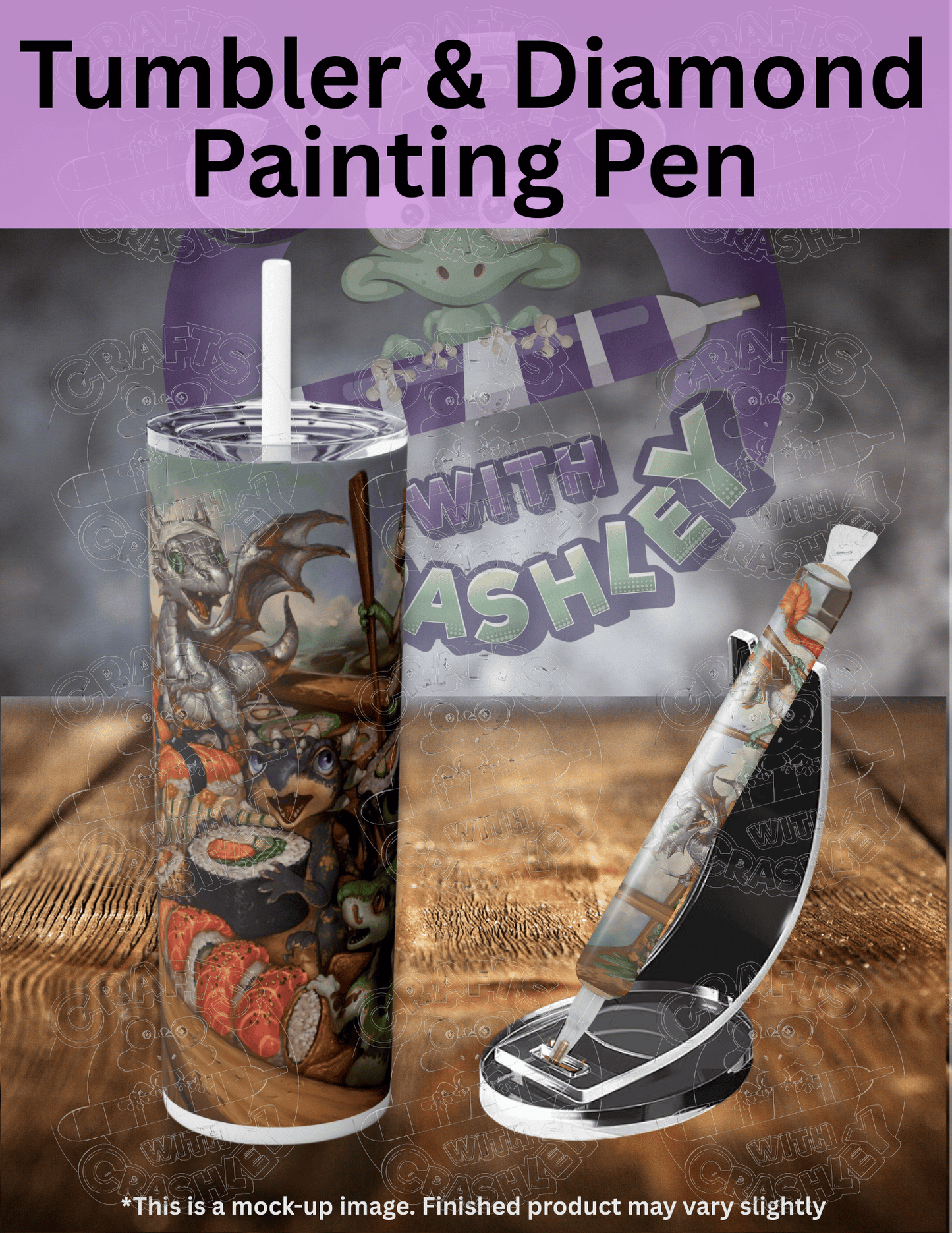 "The Sushi Rollers" by ©Christina "SixthLeafClover" Yen Premium Accessories for Diamond Painting