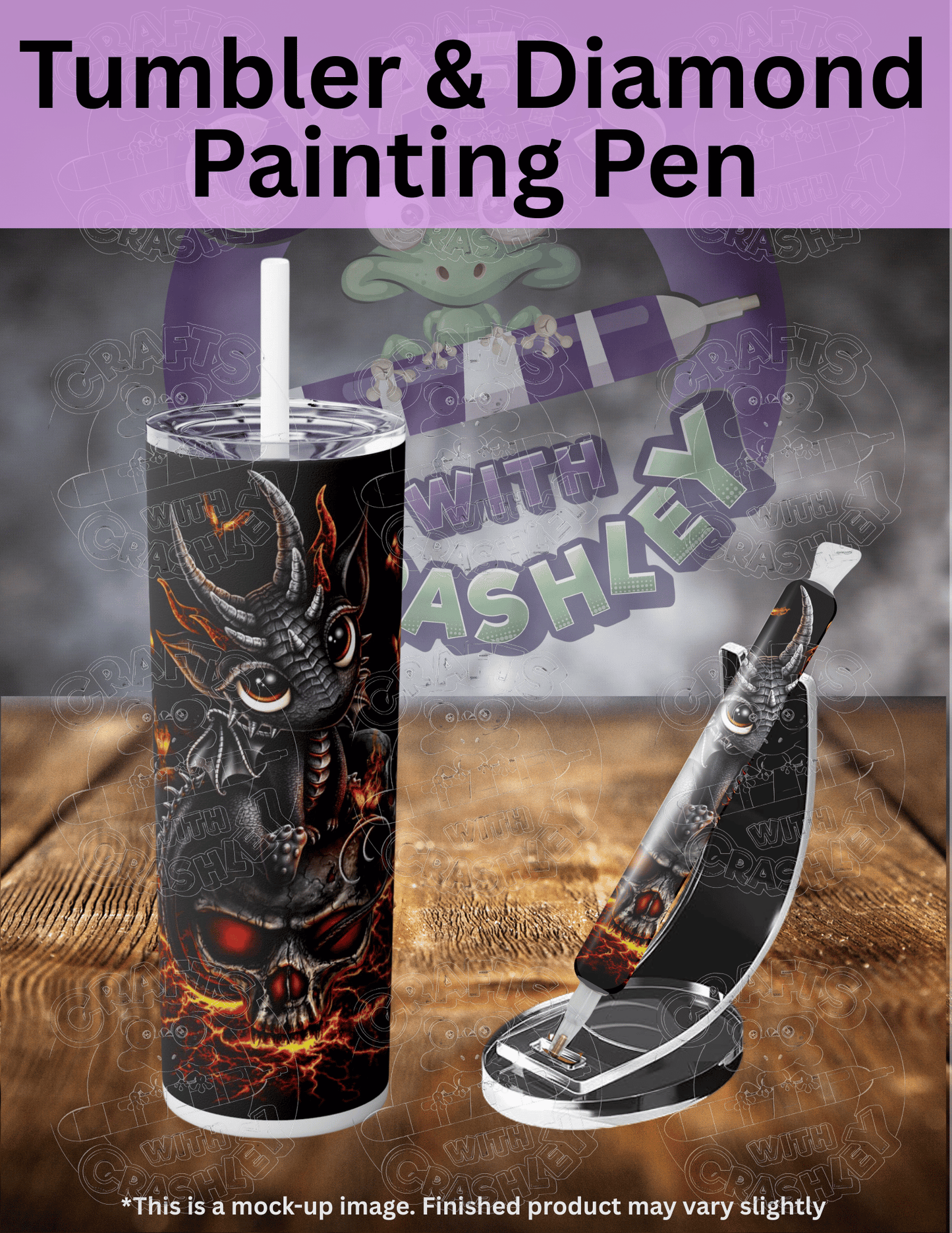 "Descendant of the Volcano" by ©Sarah Richter Premium Accessories for Diamond Painting