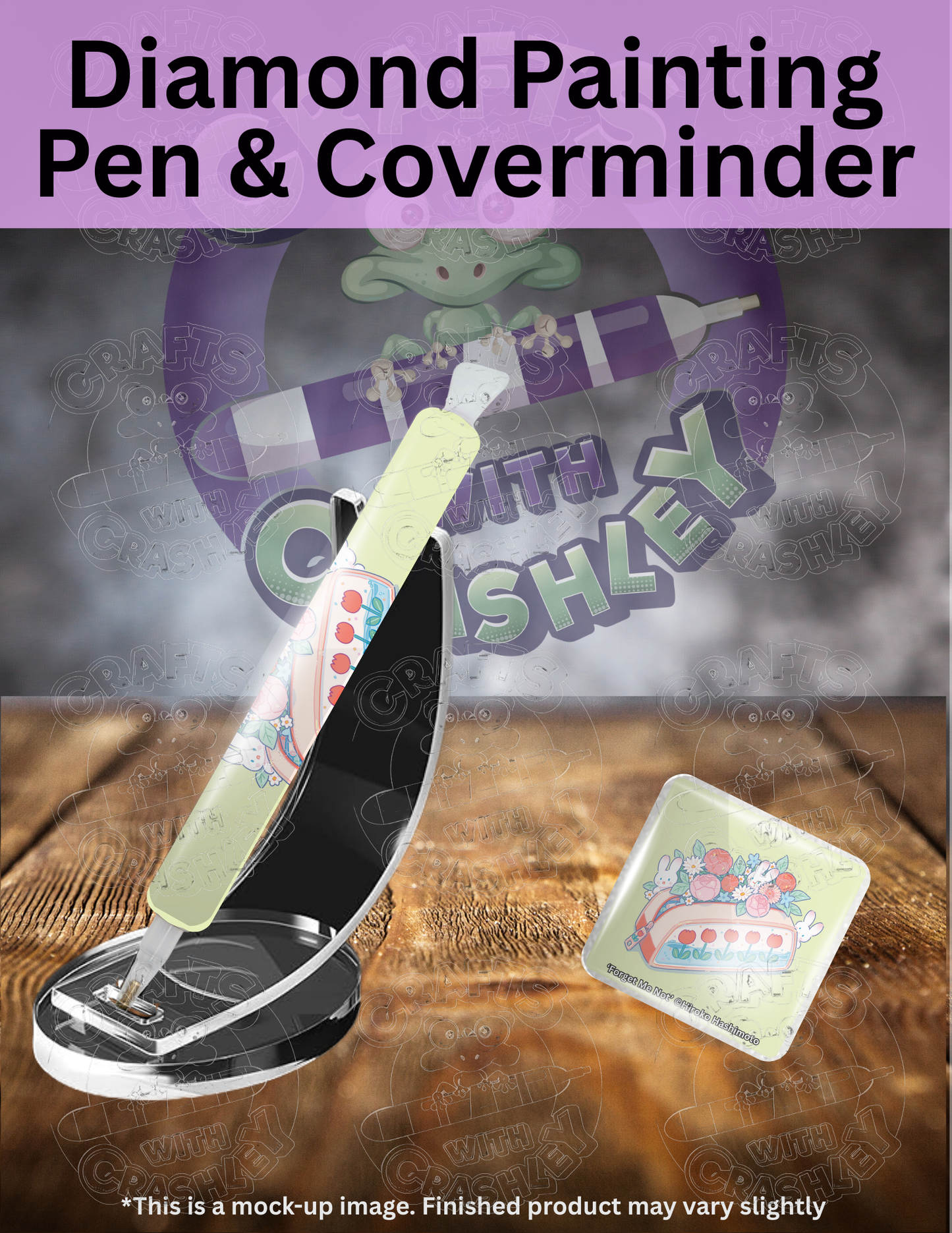 "Forget Me Not" by ©Hiroko Hashimoto Premium Accessories for Diamond Painting