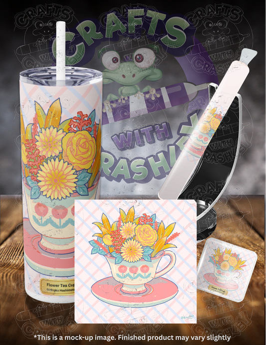 Product Bundle "Flower Tea Cup" by ©Hiroko Hashimoto