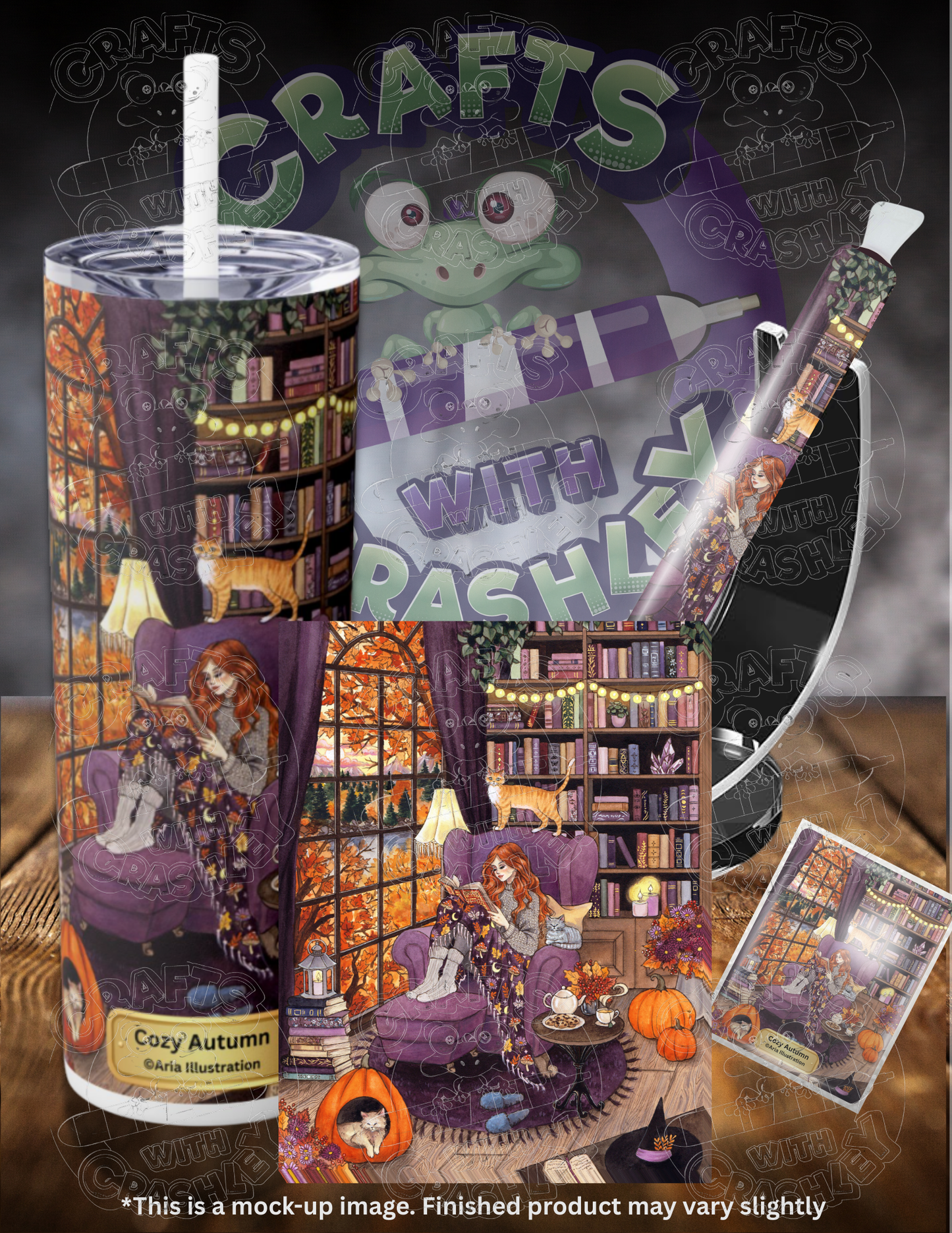 Product Bundle "Cozy Autumn" by ©Aria Illustration