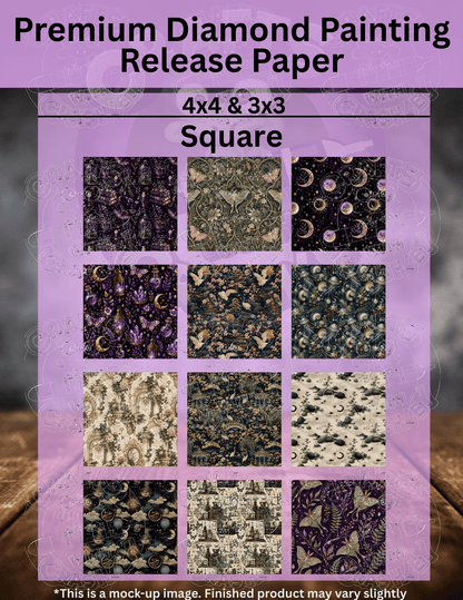 Twilight Witch Combo Pack Premium Release Paper for Diamond Painting