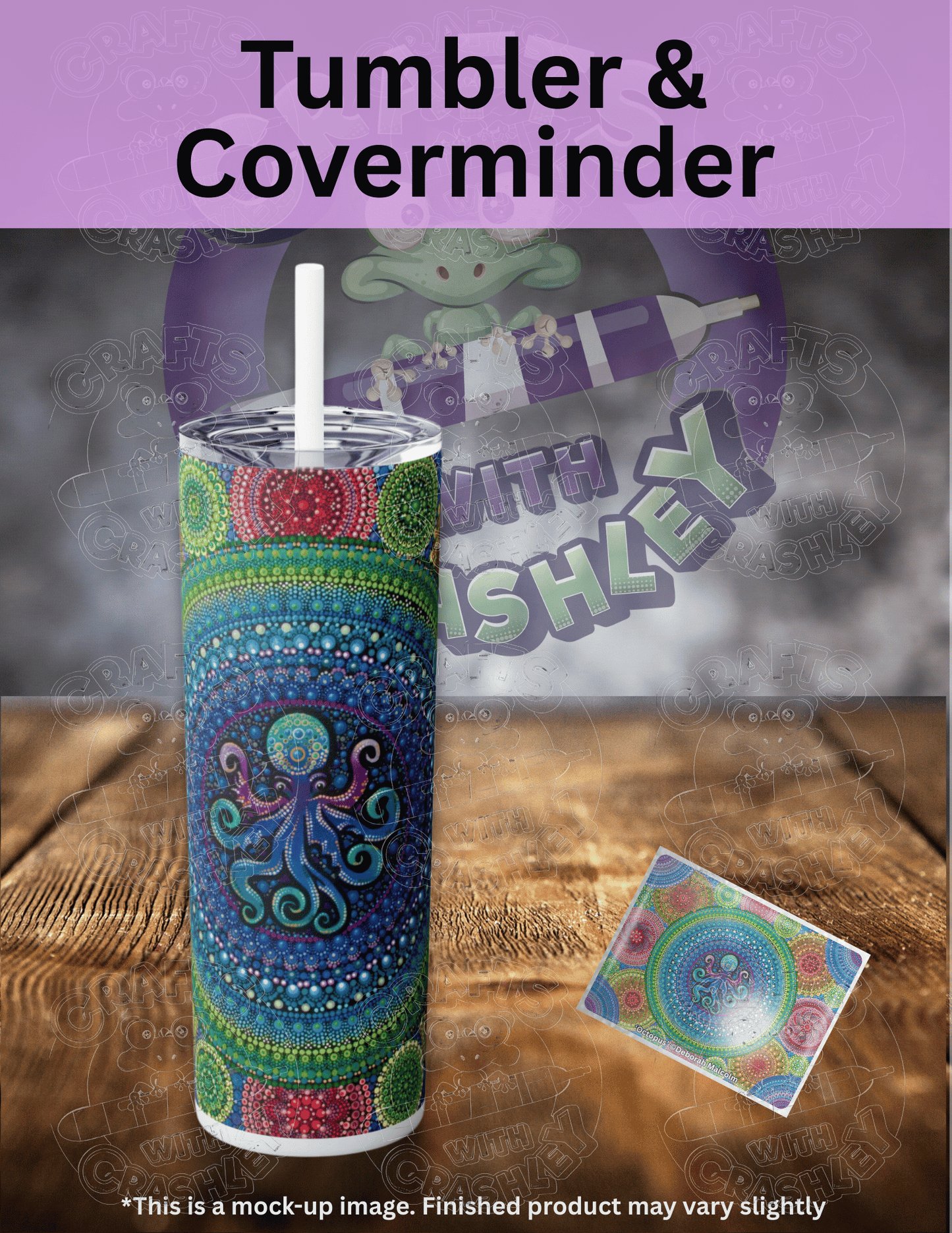 "Octopus" by ©Deborah Malcolm Premium Accessories for Diamond Painting