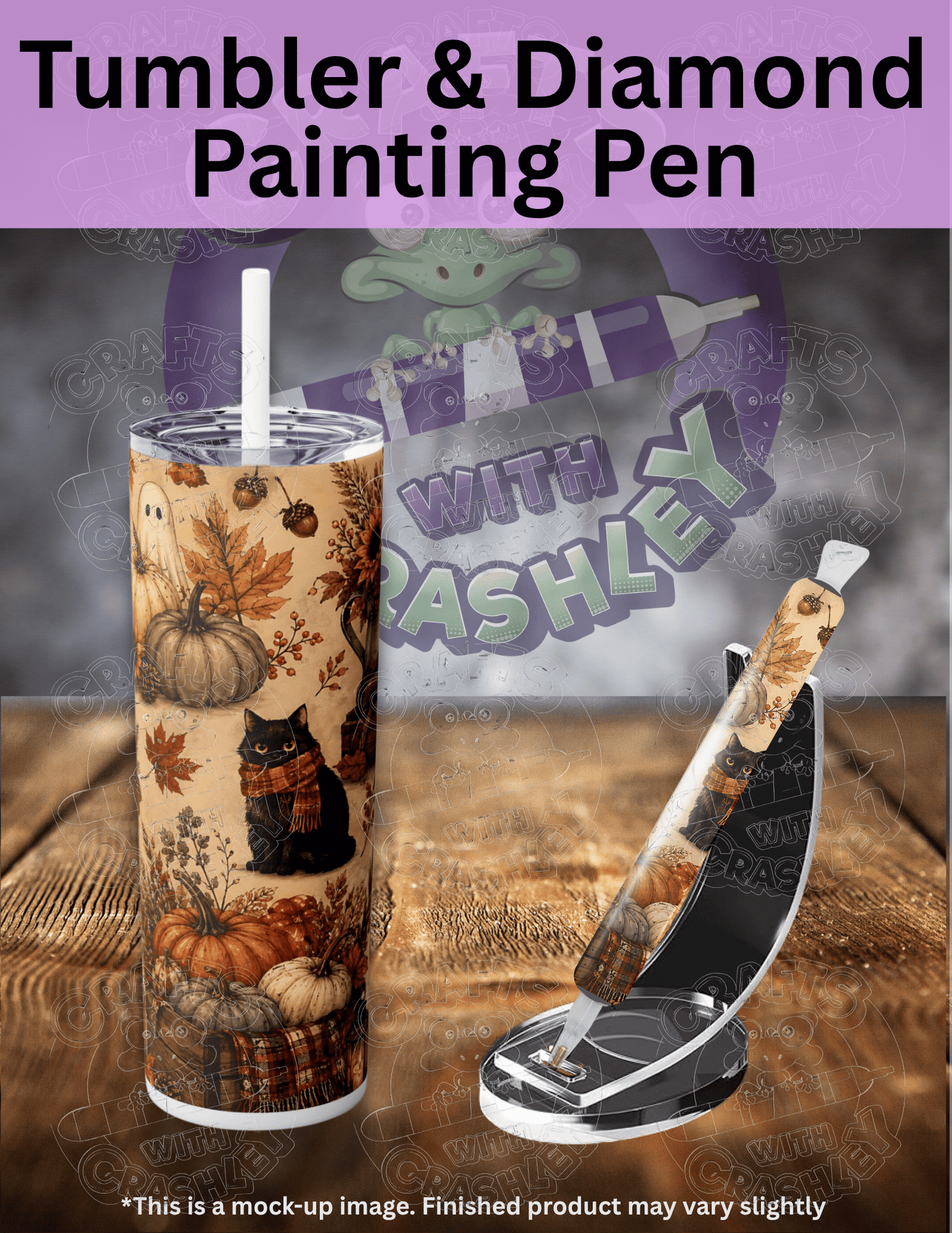 "Cozy Autumn Ghost" Premium Accessories for Diamond Painting