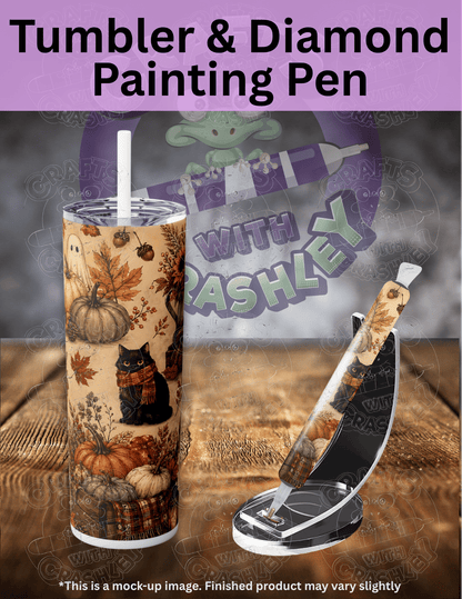 "Cozy Autumn Ghost" Premium Accessories for Diamond Painting
