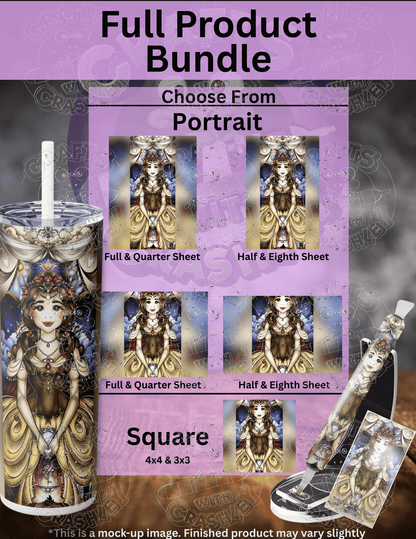 "It was Beauty that Tamed the Beast" by ©Mandie Manzano Premium Accessories for Diamond Painting