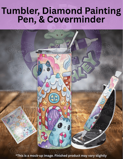 "Gingerbread Neko" by ©Jeremiah Ketner Premium Accessories for Diamond Painting