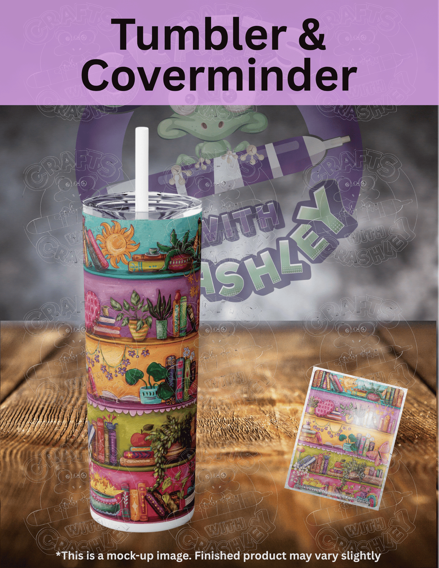 "Book Lover's Treasures" by ©Karii Creates Premium Accessories for Diamond Painting