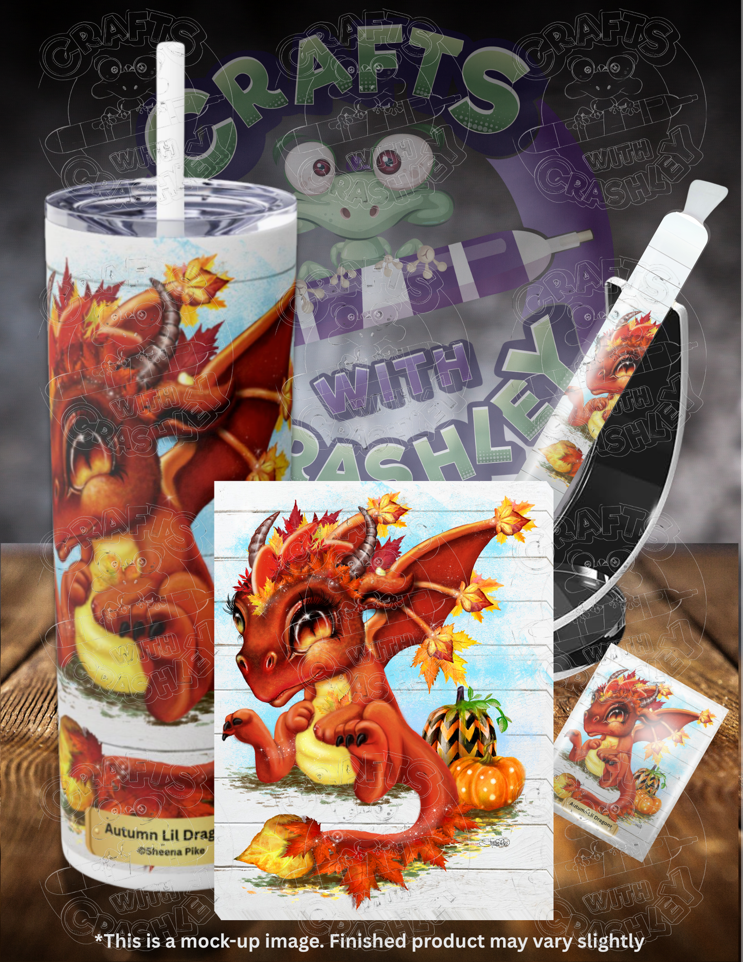 Product Bundle "Autumn Lil Dragonz" by ©Sheena Pike