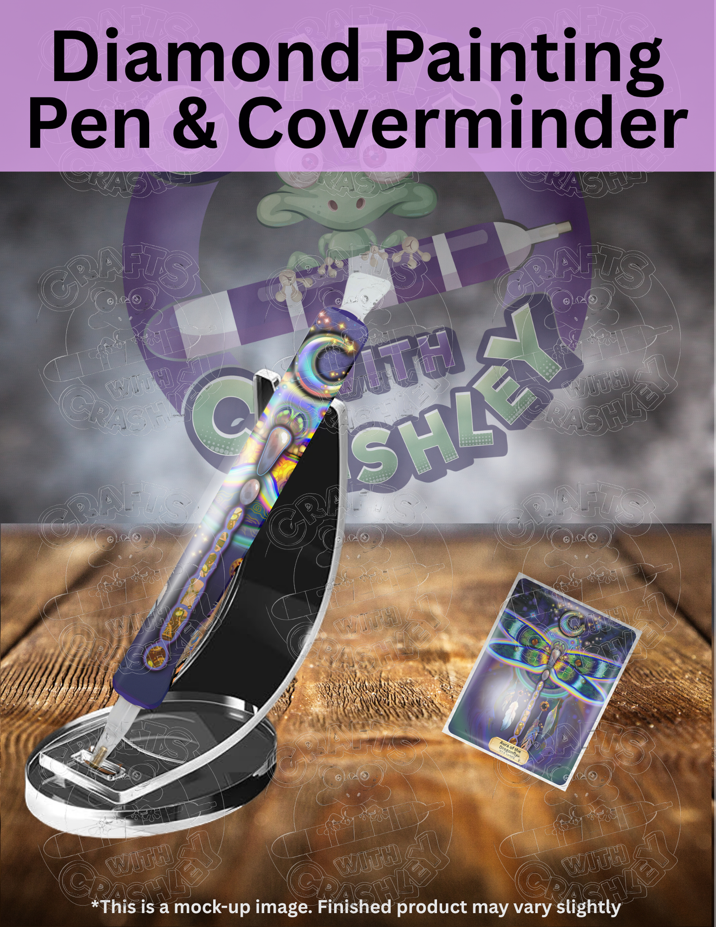 "Aura of the Dragonfly" by ©T.S. Larking Premium Accessories for Diamond Painting