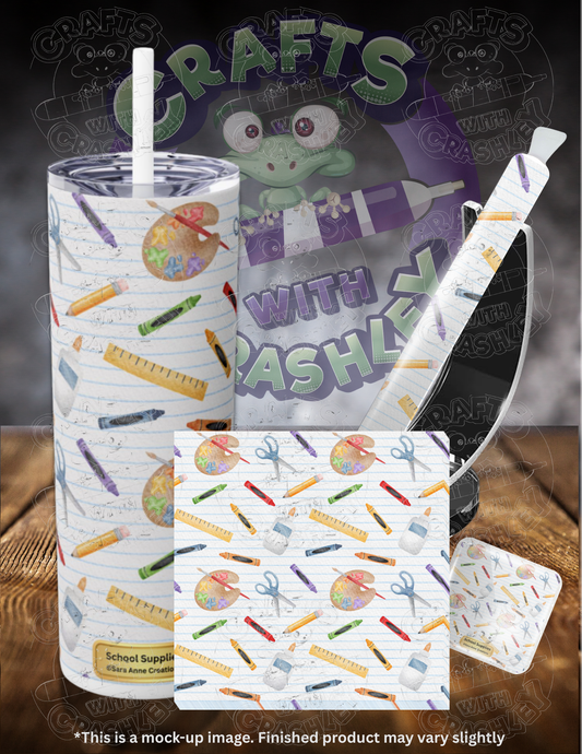 Product Bundle "School Supplies" by ©Sara Anne Creations