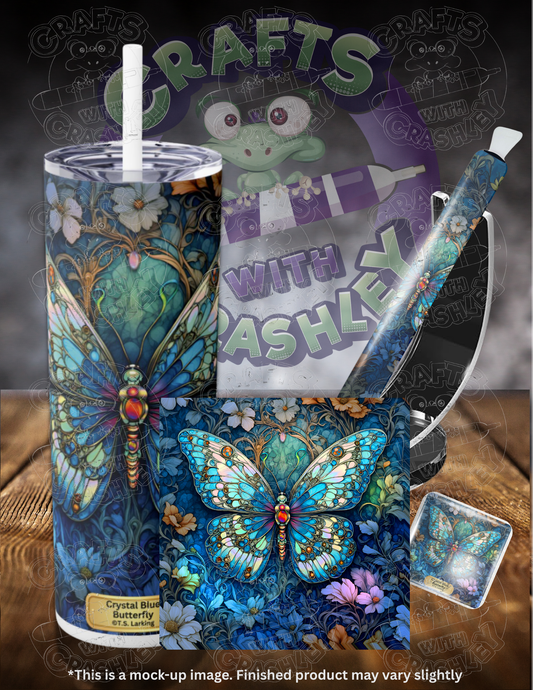 Product Bundle "Crystal Blue Butterfly" by ©T.S. Larking