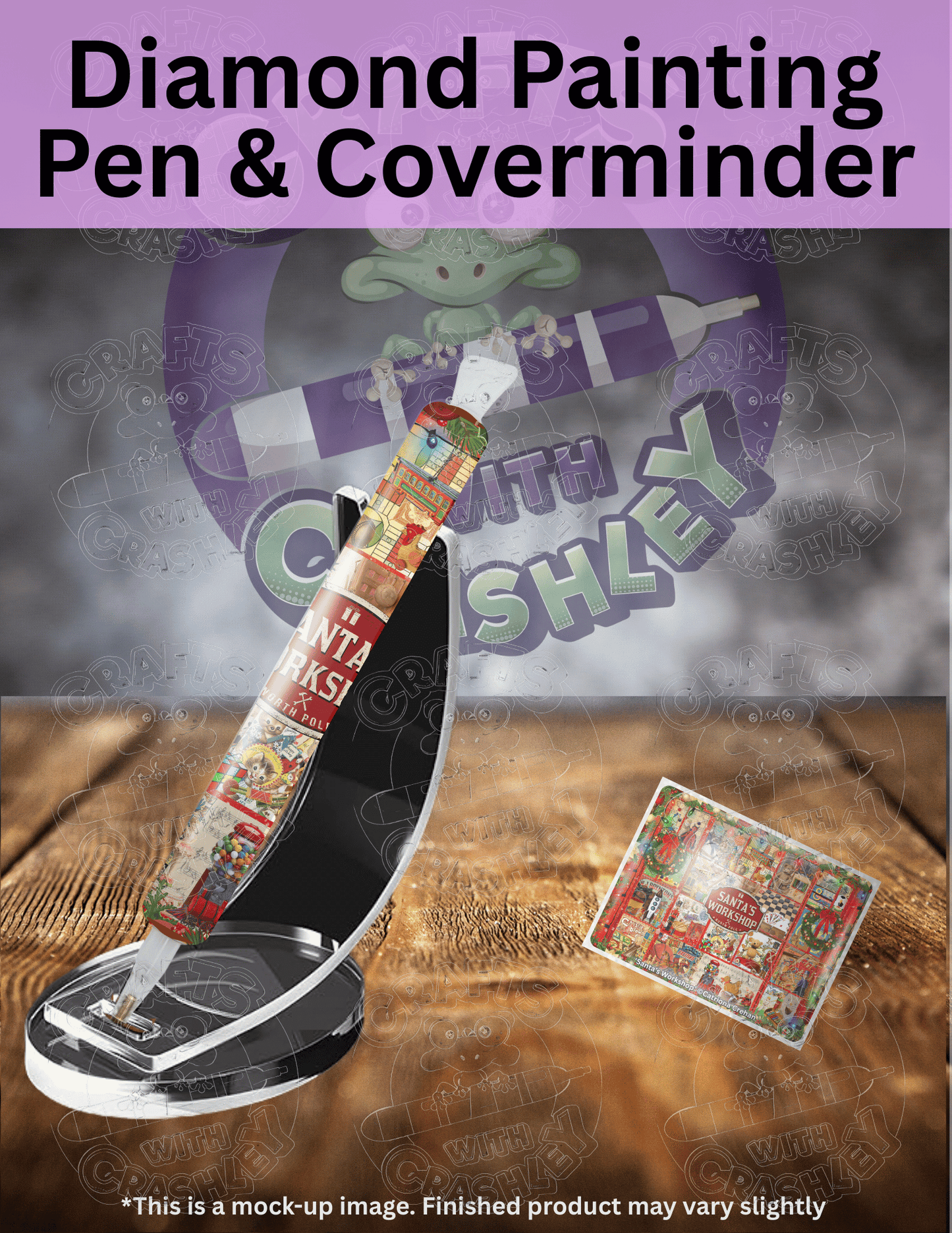 "Santa's Workshop" by ©Catriona Crehan Premium Accessories for Diamond Painting