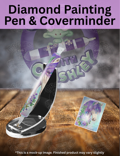 "Gypsy Violet Horse" by ©Sheena Pike Premium Accessories for Diamond Painting