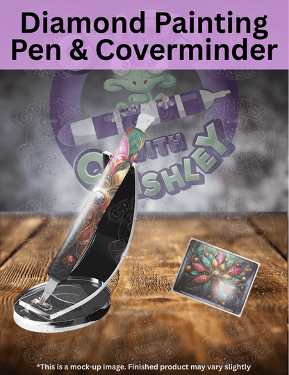 "Poinsettia Christmas Ornament" by ©Peggy Collins Premium Accessories for Diamond Painting