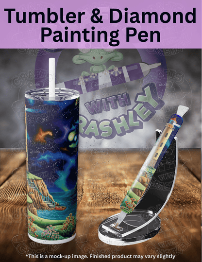 "Night Lights" by ©Andy Russell Premium Accessories for Diamond Painting