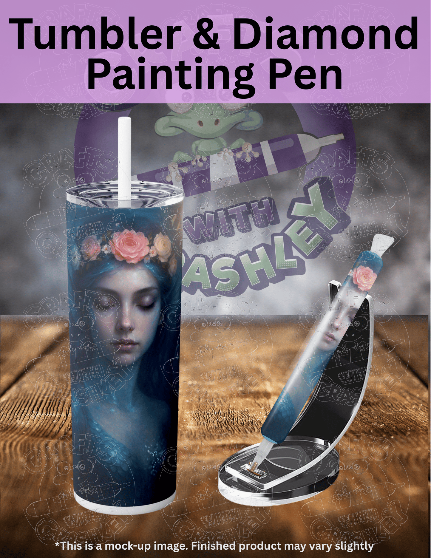 "Mermaid Visions 2" by ©Claudia McKinney Premium Accessories for Diamond Painting