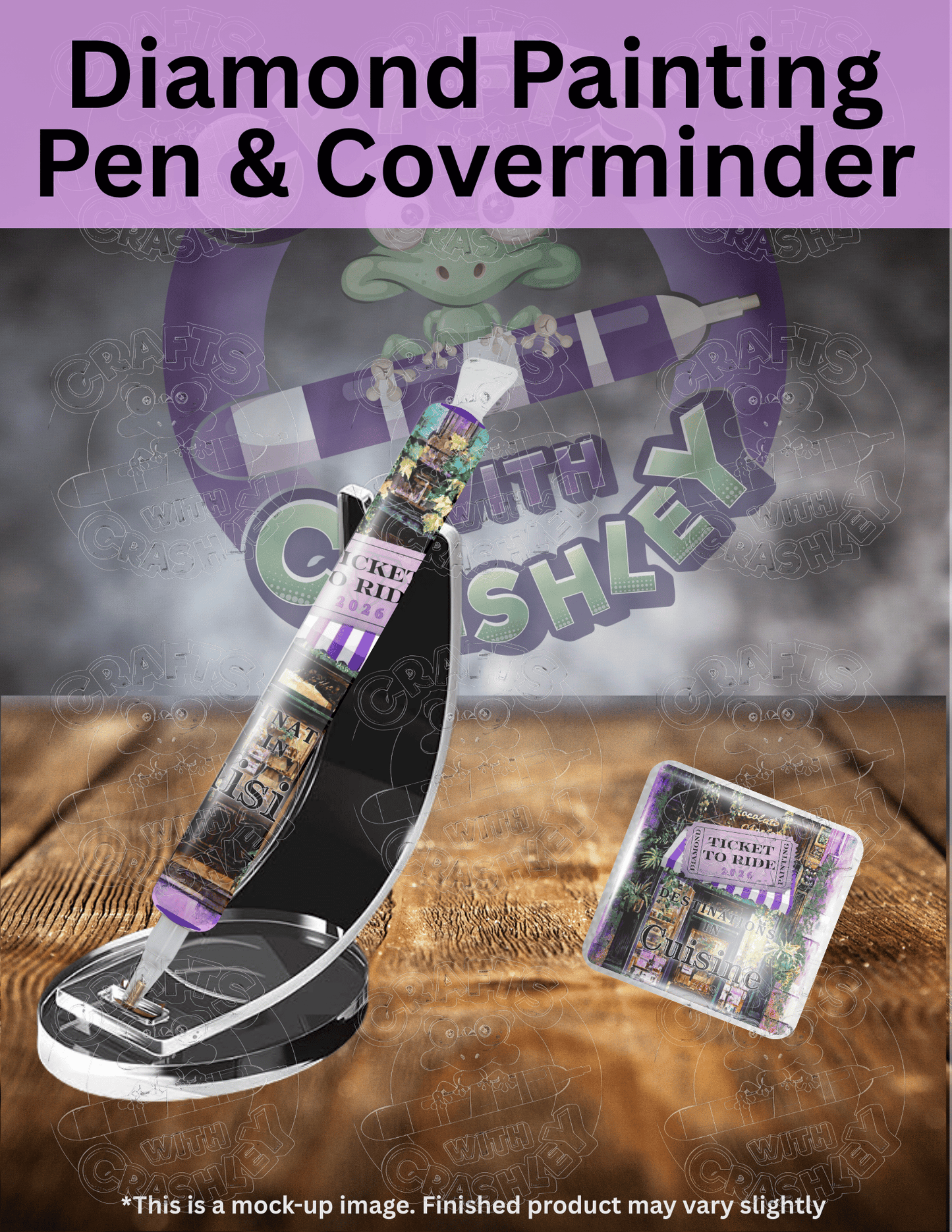 "Ticket to Ride 2026 Chocolatery" Premium Accessories for Diamond Painting