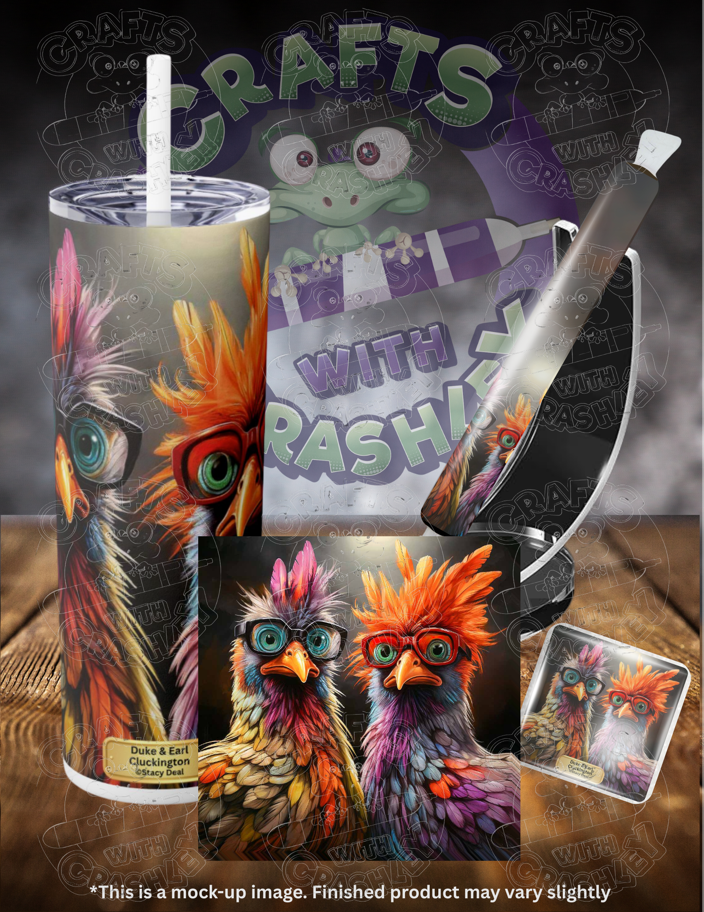 Product Bundle "Duke & Earl Cluckington" by ©Stacy Deal