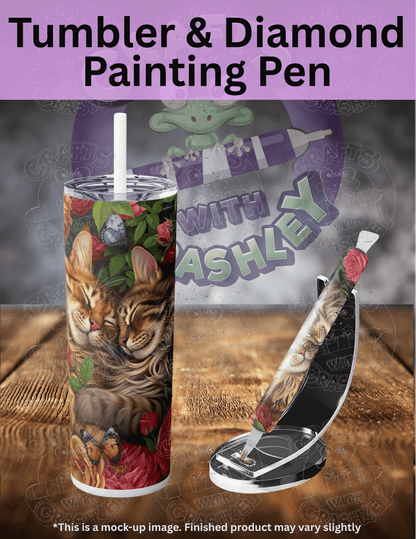 "Cats in Love" by ©Brigid Ashwood Premium Accessories for Diamond Painting